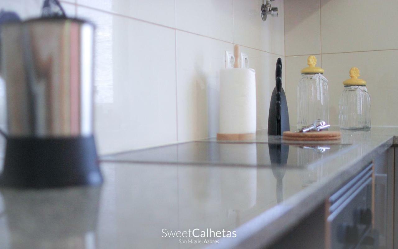Sweet Calhetas Lägenhet Ribeira Grande Exteriör bild